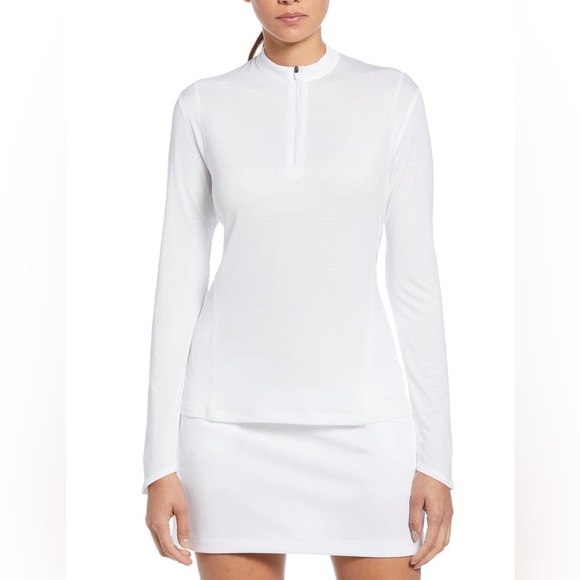 NWT Callaway Womens Solid Sun Protection 1/4 Zip Golf Pullover | Size: XL - Picture 1 of 6